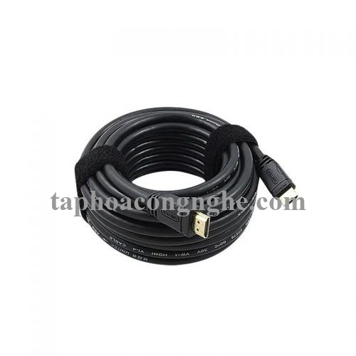 Unitek 97017 Y-C143M 4k chuẩn 1.4 dây tròn15M Màu Đen Cáp Hdmi chống nhiễu 30097017